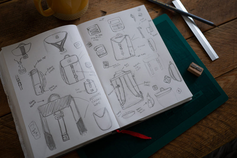A Pencil & Stapler: How we Designed our Backpacks